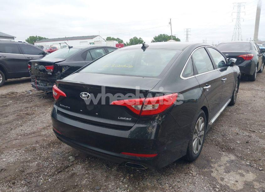 Photo 4 of 2016 Hyundai Sonata LIMITED (VIN 5NPE34AF7GH414641)