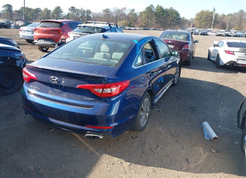 Photo 4 of 2016 Hyundai Sonata SPORT (VIN 5NPE34AF7GH424487)