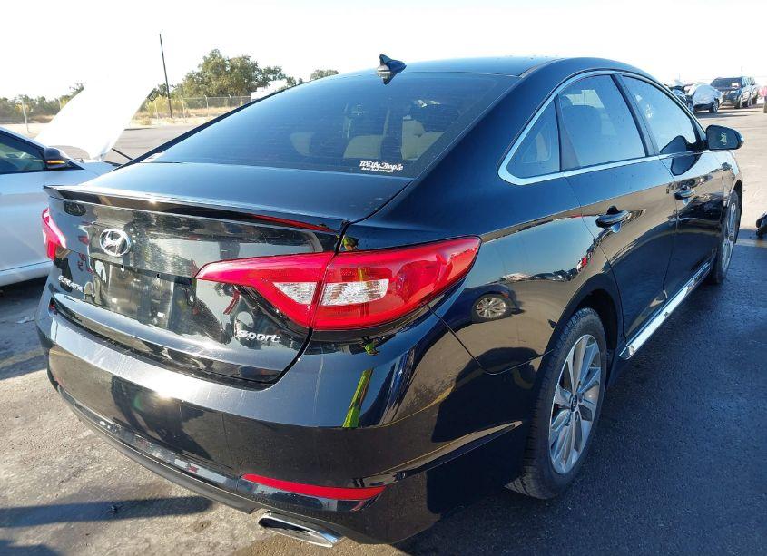 Photo 4 of 2016 Hyundai Sonata SPORT (VIN 5NPE34AF7GH432458)