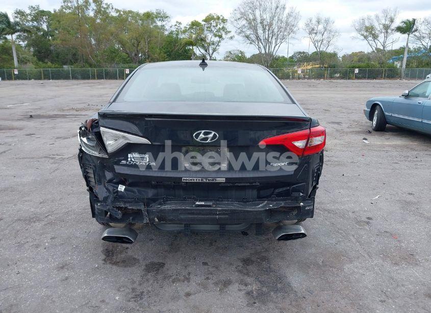 Photo 16 of 2017 Hyundai Sonata SPORT (VIN 5NPE34AF7HH498283)