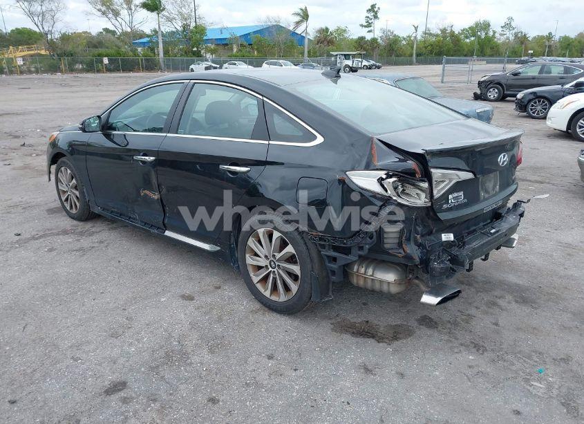 Photo 3 of 2017 Hyundai Sonata SPORT (VIN 5NPE34AF7HH498283)