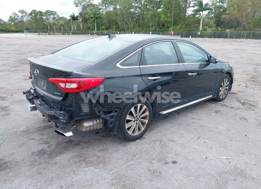 Photo 4 of 2017 Hyundai Sonata SPORT (VIN 5NPE34AF7HH498283)