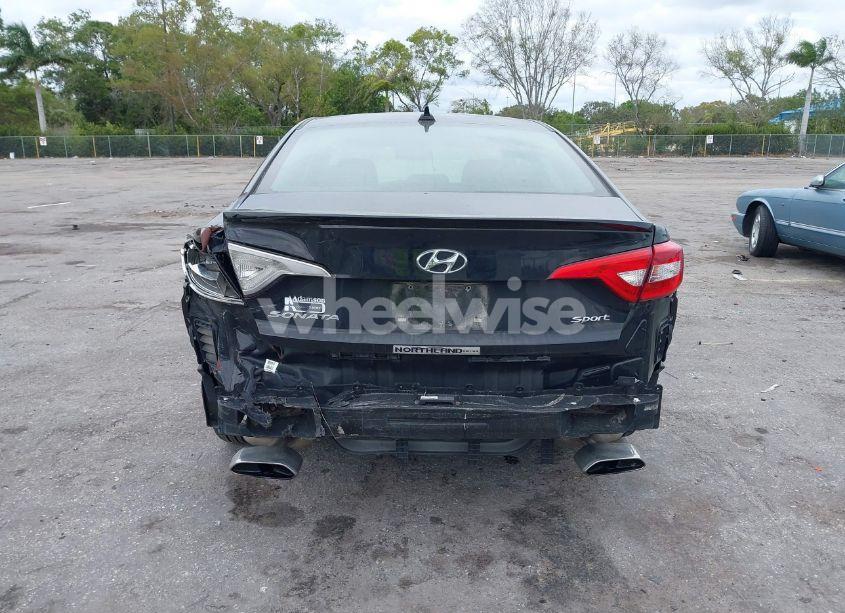 Photo 6 of 2017 Hyundai Sonata SPORT (VIN 5NPE34AF7HH498283)