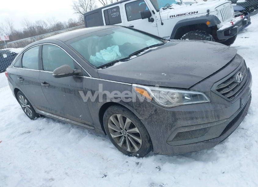 Photo 13 of 2017 Hyundai Sonata SPORT (VIN 5NPE34AF7HH521352)
