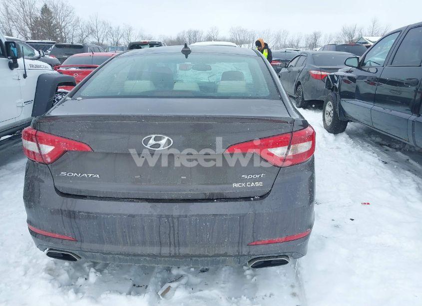 Photo 16 of 2017 Hyundai Sonata SPORT (VIN 5NPE34AF7HH521352)