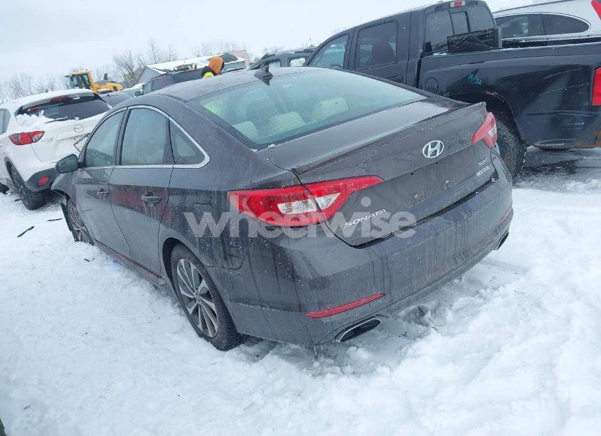 Photo 3 of 2017 Hyundai Sonata SPORT (VIN 5NPE34AF7HH521352)