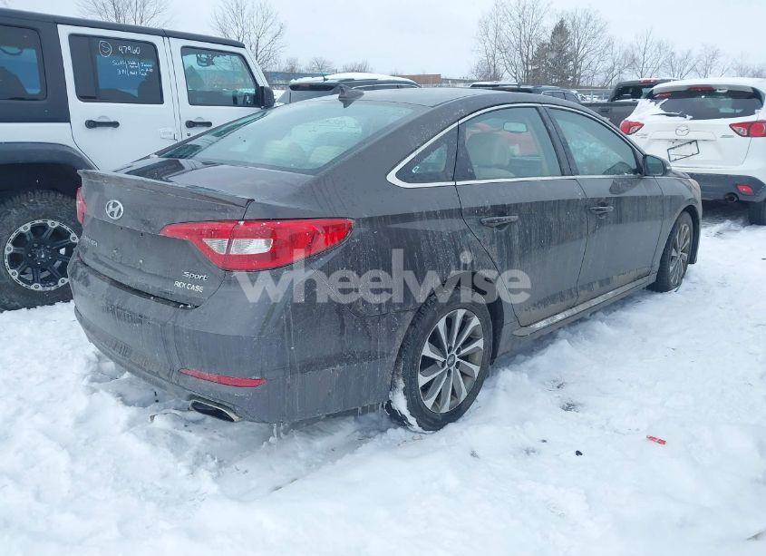 Photo 4 of 2017 Hyundai Sonata SPORT (VIN 5NPE34AF7HH521352)