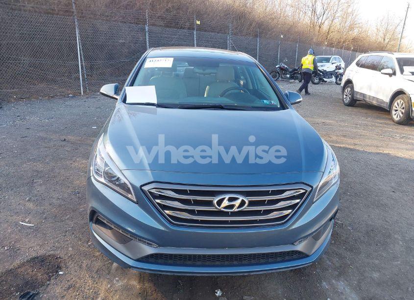 Photo 12 of 2017 Hyundai Sonata SPORT (VIN 5NPE34AF7HH556361)