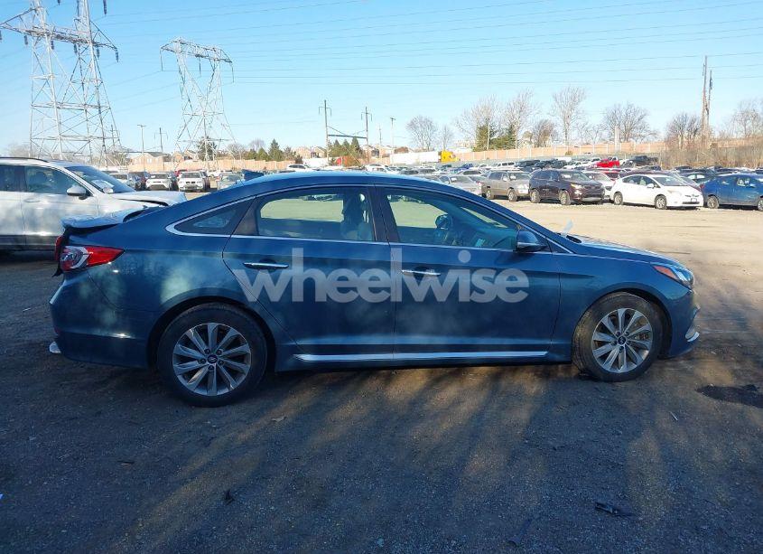 Photo 13 of 2017 Hyundai Sonata SPORT (VIN 5NPE34AF7HH556361)