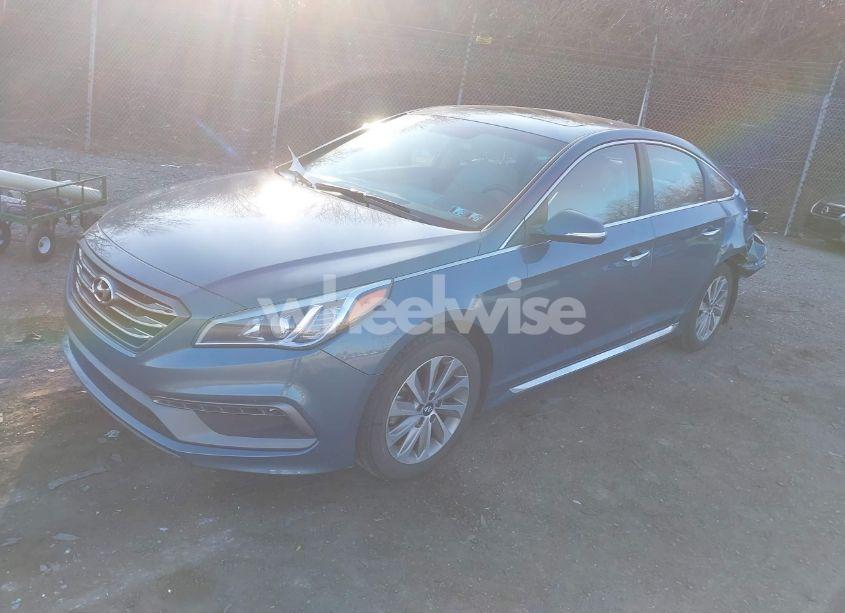 Photo 2 of 2017 Hyundai Sonata SPORT (VIN 5NPE34AF7HH556361)