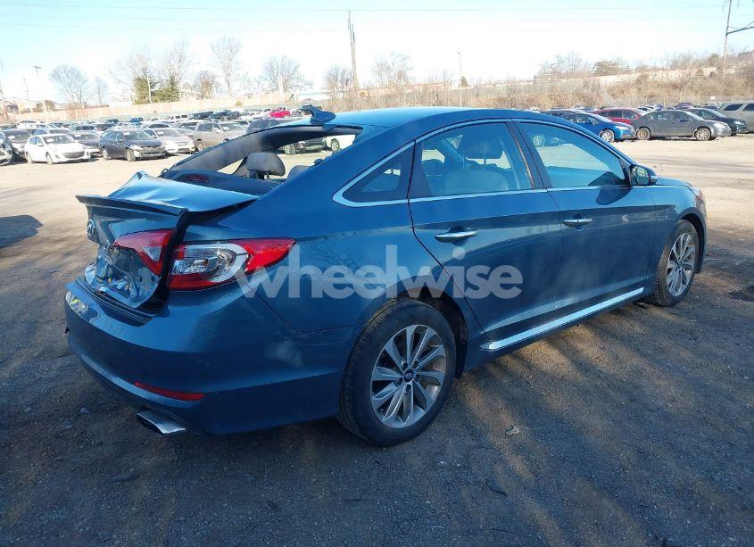 Photo 4 of 2017 Hyundai Sonata SPORT (VIN 5NPE34AF7HH556361)