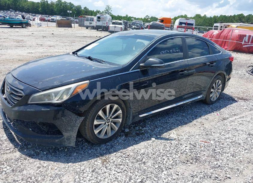 Photo 2 of 2017 Hyundai Sonata SPORT (VIN 5NPE34AF7HH577100)