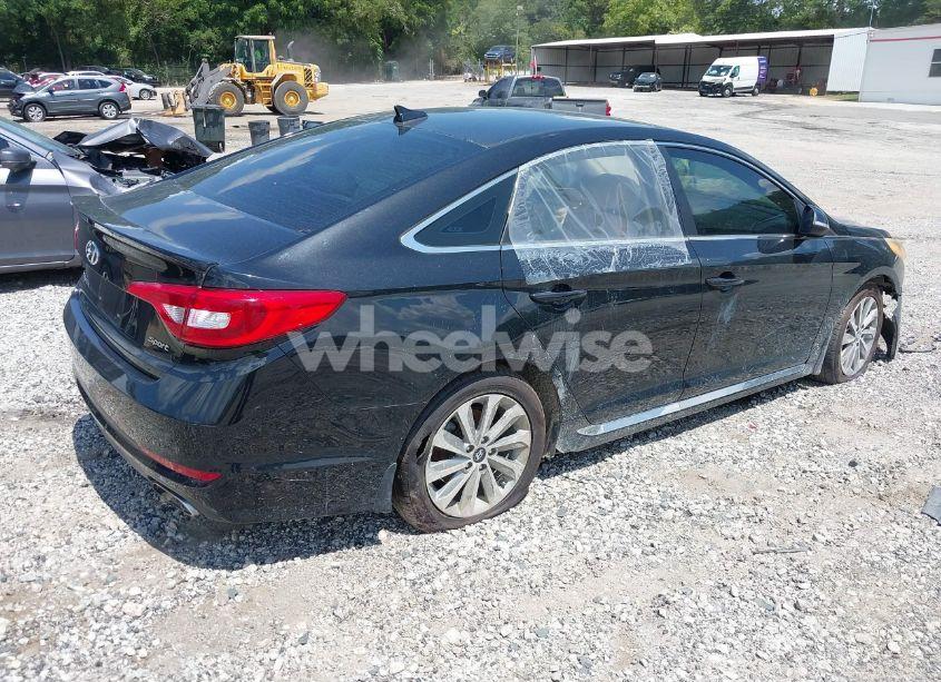 Photo 4 of 2017 Hyundai Sonata SPORT (VIN 5NPE34AF7HH577100)