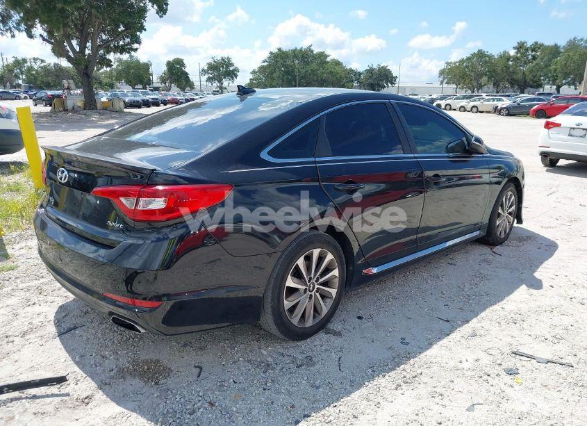 Photo 4 of 2017 Hyundai Sonata SPORT (VIN 5NPE34AF7HH581552)