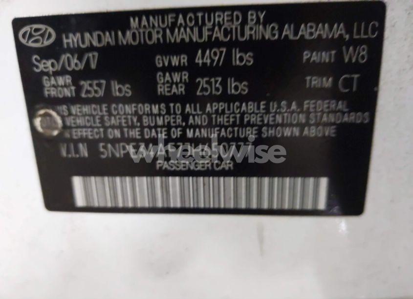 Photo 9 of 2018 Hyundai Sonata SPORT (VIN 5NPE34AF7JH650777)