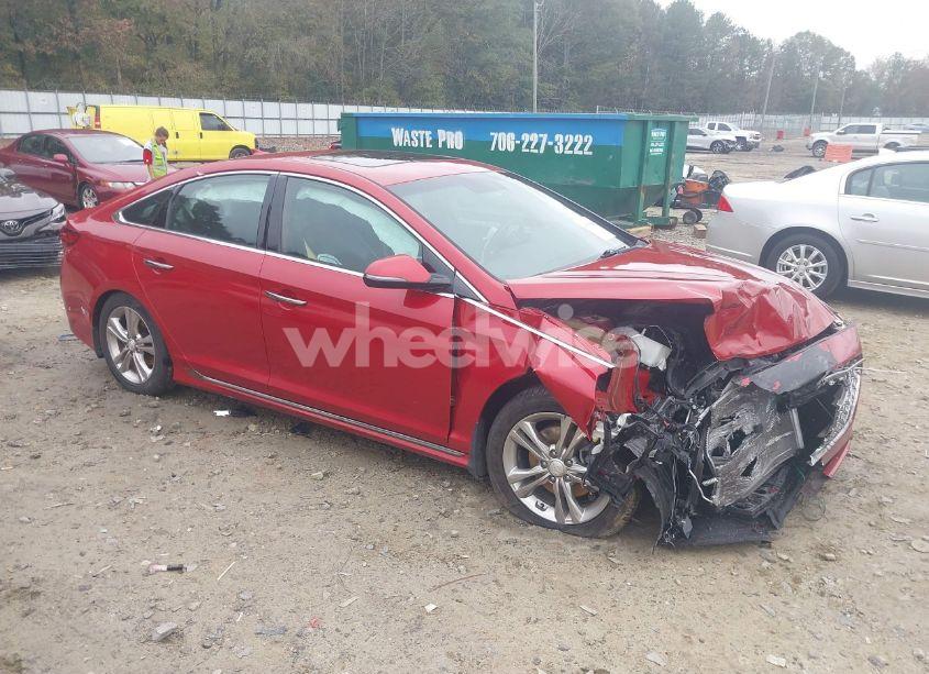 2019 Hyundai Sonata SPORT (VIN 5NPE34AF7KH808312) main photo