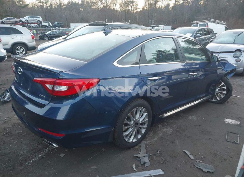 Photo 4 of 2015 Hyundai Sonata LIMITED (VIN 5NPE34AF8FH013274)