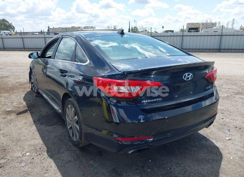 Photo 3 of 2015 Hyundai Sonata SPORT (VIN 5NPE34AF8FH020435)
