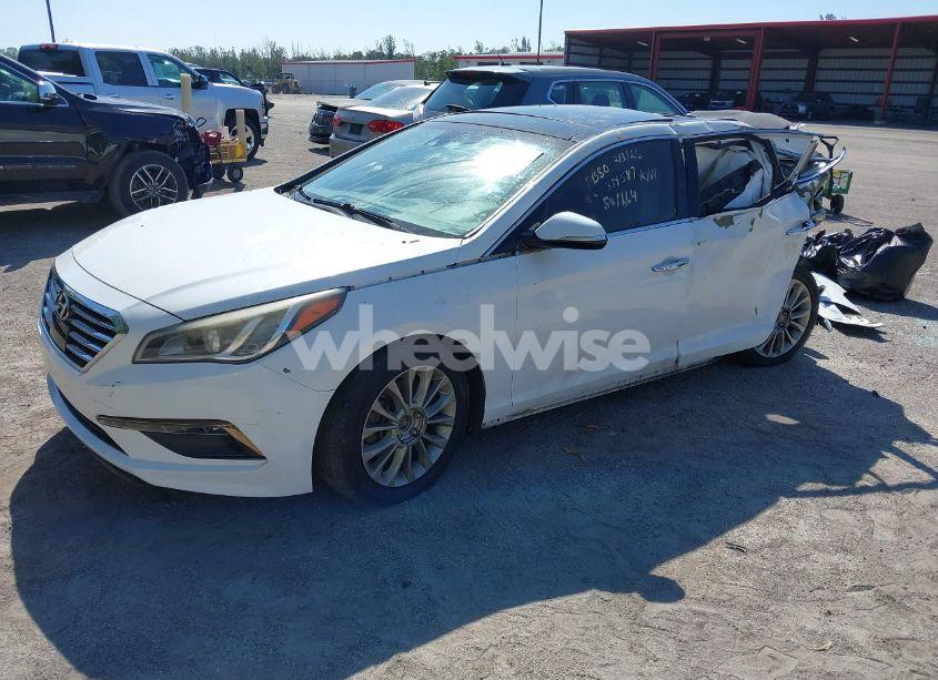 Photo 2 of 2015 Hyundai Sonata LIMITED (VIN 5NPE34AF8FH039860)