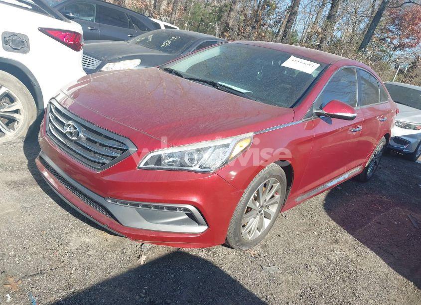 Photo 2 of 2015 Hyundai Sonata SPORT (VIN 5NPE34AF8FH098178)