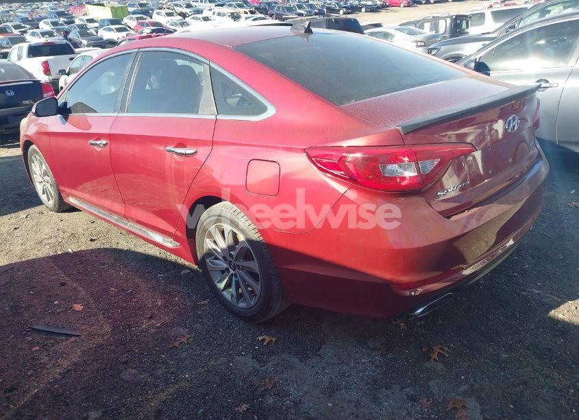 Photo 3 of 2015 Hyundai Sonata SPORT (VIN 5NPE34AF8FH098178)