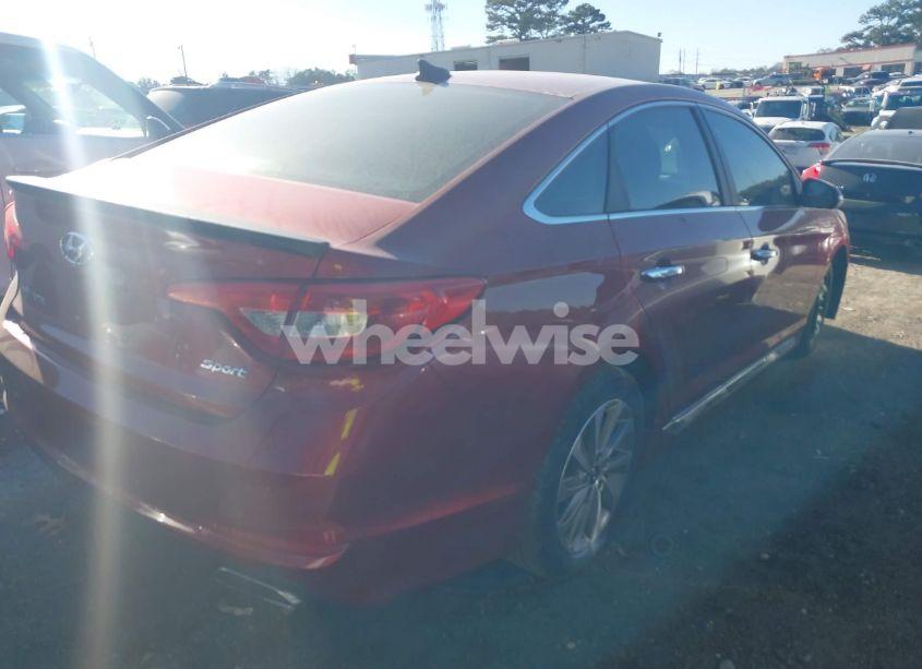 Photo 4 of 2015 Hyundai Sonata SPORT (VIN 5NPE34AF8FH098178)
