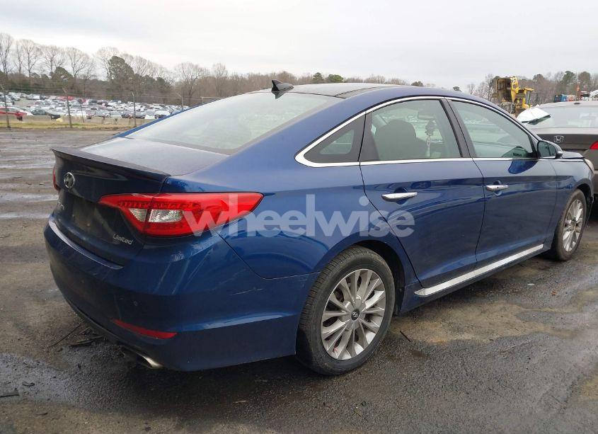 Photo 4 of 2015 Hyundai Sonata LIMITED (VIN 5NPE34AF8FH106876)