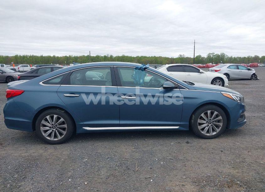 Photo 13 of 2015 Hyundai Sonata SPORT (VIN 5NPE34AF8FH168620)