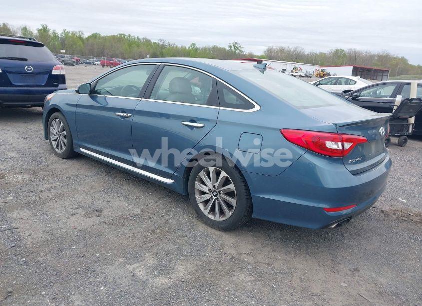 Photo 3 of 2015 Hyundai Sonata SPORT (VIN 5NPE34AF8FH168620)