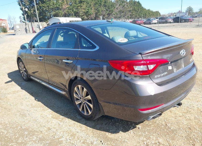 Photo 3 of 2015 Hyundai Sonata SPORT (VIN 5NPE34AF8FH212373)