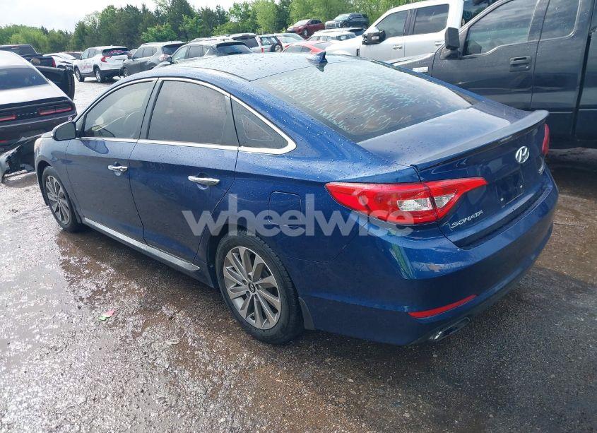 Photo 3 of 2015 Hyundai Sonata SPORT (VIN 5NPE34AF8FH222434)
