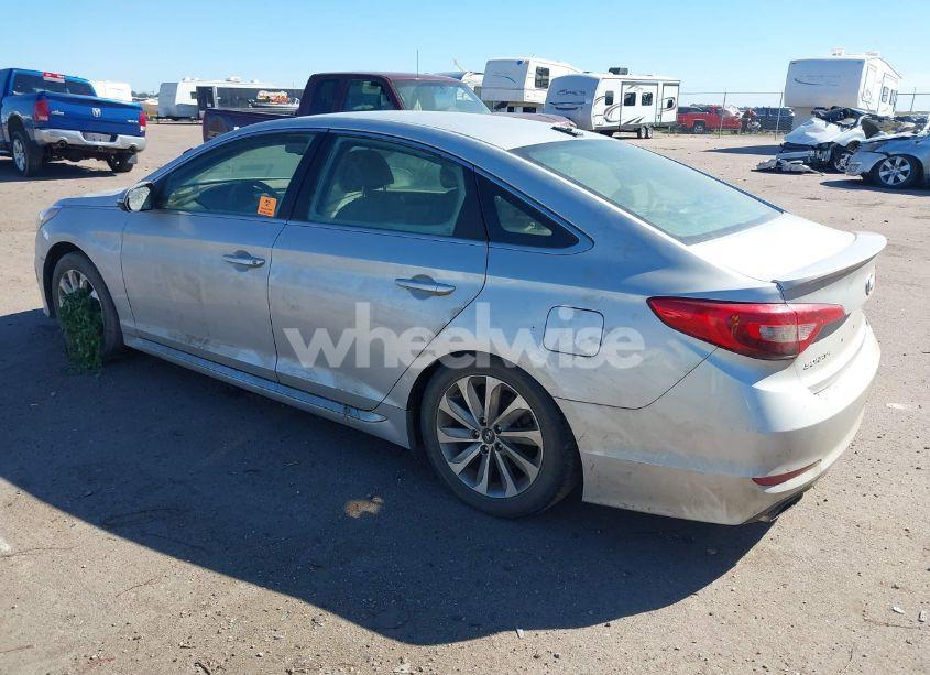 Photo 3 of 2016 Hyundai Sonata SPORT (VIN 5NPE34AF8GH281386)