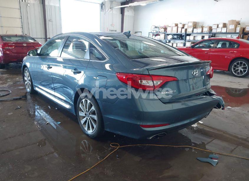 Photo 3 of 2016 Hyundai Sonata SPORT (VIN 5NPE34AF8GH284000)