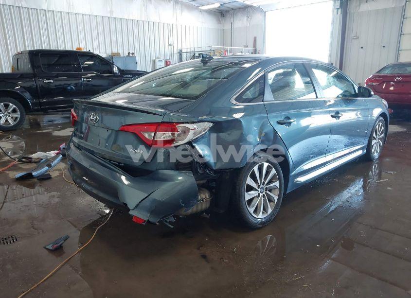 Photo 4 of 2016 Hyundai Sonata SPORT (VIN 5NPE34AF8GH284000)