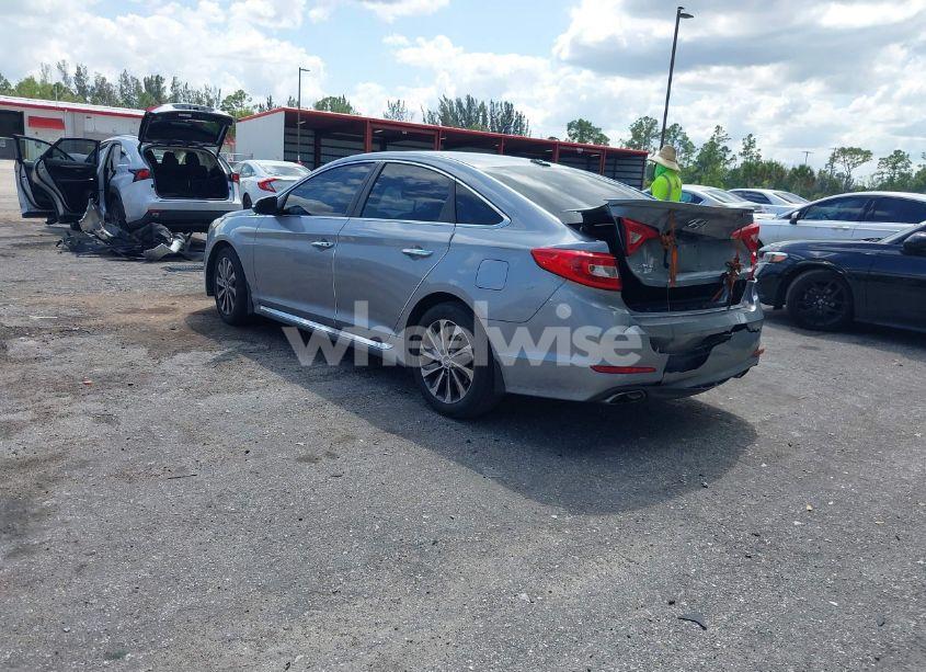 Photo 3 of 2016 Hyundai Sonata SPORT (VIN 5NPE34AF8GH287947)