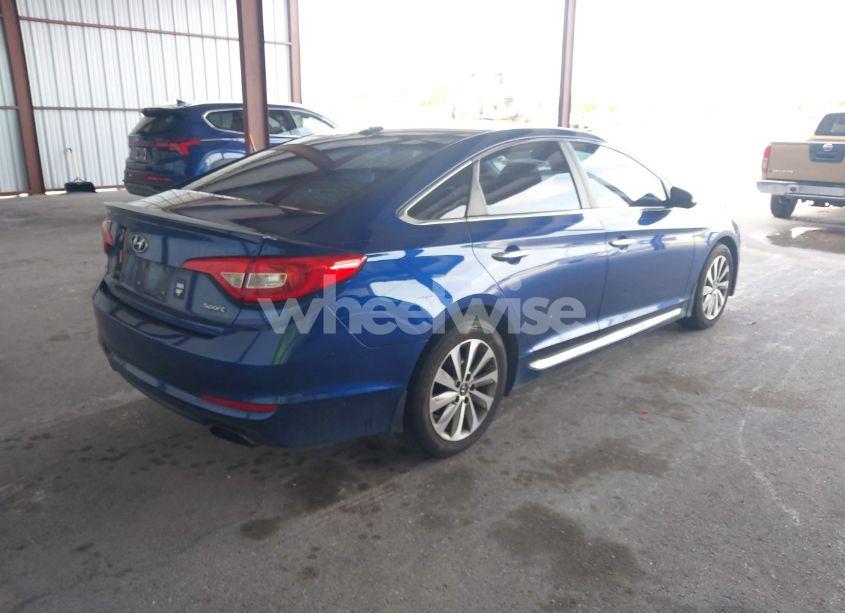 Photo 4 of 2016 Hyundai Sonata SPORT (VIN 5NPE34AF8GH325872)
