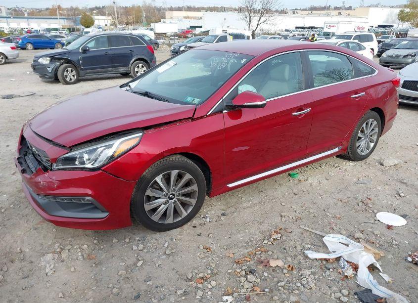 Photo 2 of 2016 Hyundai Sonata SPORT (VIN 5NPE34AF8GH346737)