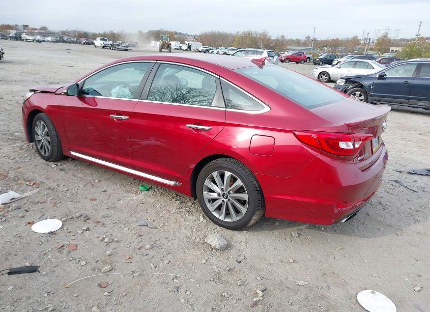 Photo 3 of 2016 Hyundai Sonata SPORT (VIN 5NPE34AF8GH346737)