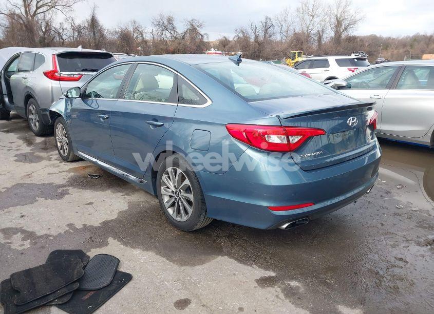Photo 3 of 2016 Hyundai Sonata SPORT (VIN 5NPE34AF8GH359018)
