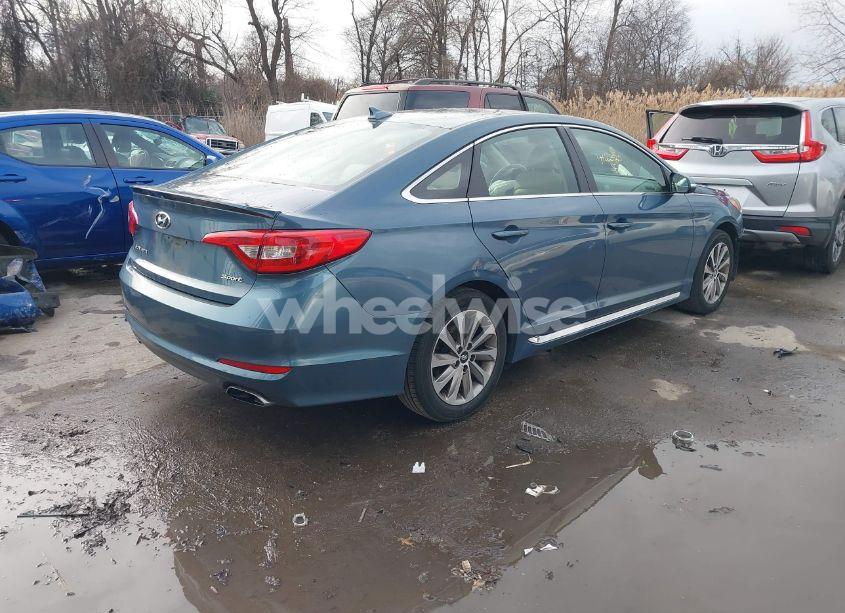 Photo 4 of 2016 Hyundai Sonata SPORT (VIN 5NPE34AF8GH359018)