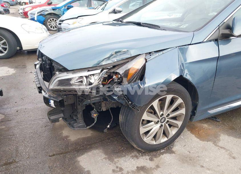 Photo 6 of 2016 Hyundai Sonata SPORT (VIN 5NPE34AF8GH359018)