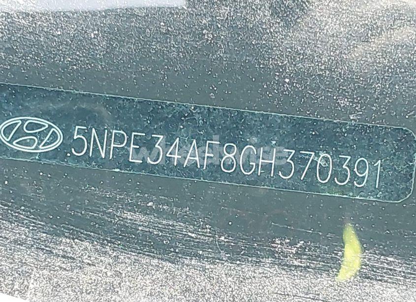 Photo 9 of 2016 Hyundai Sonata LIMITED (VIN 5NPE34AF8GH370391)