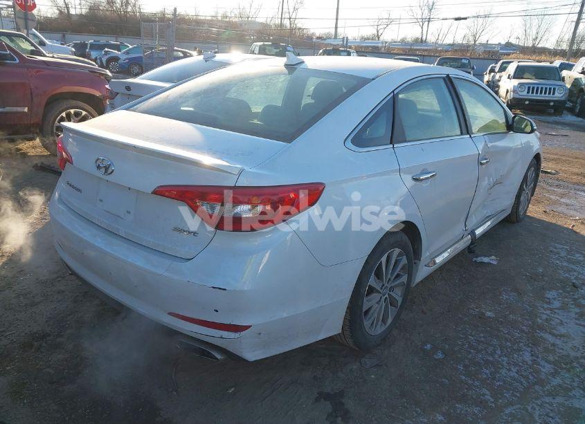 Photo 4 of 2016 Hyundai Sonata SPORT (VIN 5NPE34AF8GH391905)