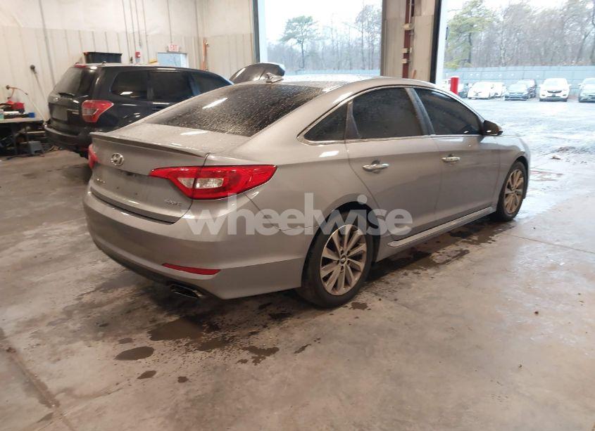 Photo 4 of 2016 Hyundai Sonata SPORT (VIN 5NPE34AF8GH406547)
