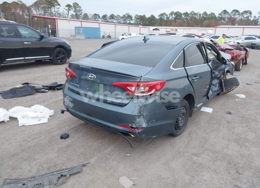 Photo 4 of 2016 Hyundai Sonata SPORT (VIN 5NPE34AF8GH424725)
