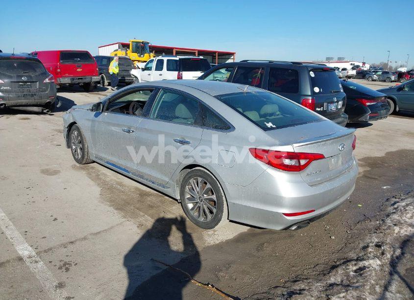 Photo 3 of 2017 Hyundai Sonata SPORT (VIN 5NPE34AF8HH452557)