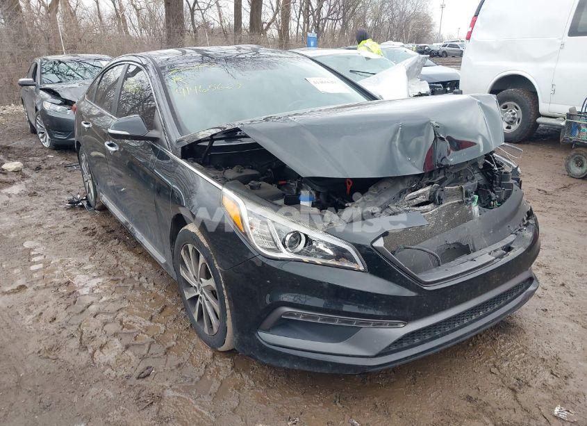 2017 Hyundai Sonata SPORT (VIN 5NPE34AF8HH543280) main photo