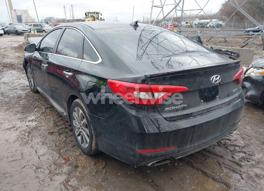Photo 3 of 2017 Hyundai Sonata SPORT (VIN 5NPE34AF8HH543280)