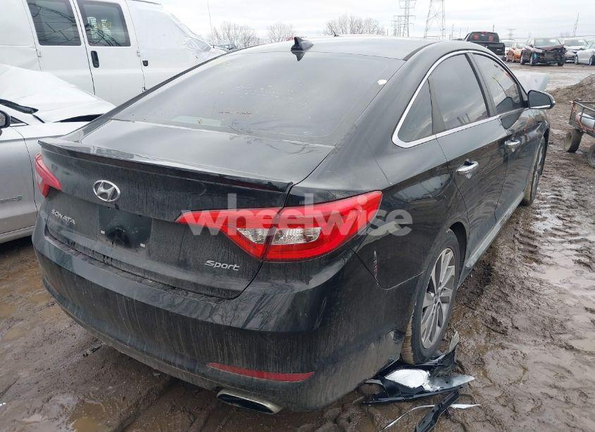 Photo 4 of 2017 Hyundai Sonata SPORT (VIN 5NPE34AF8HH543280)