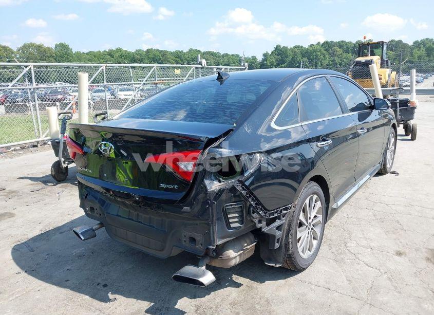 Photo 4 of 2017 Hyundai Sonata SPORT (VIN 5NPE34AF8HH551900)